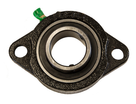 AB2H16F SAM Universal Tailgate Speader Auger Bearing 2-Hole 1 Inch I.D.  Similar to Meyer OEM: 602090 - Plow Parts Plus